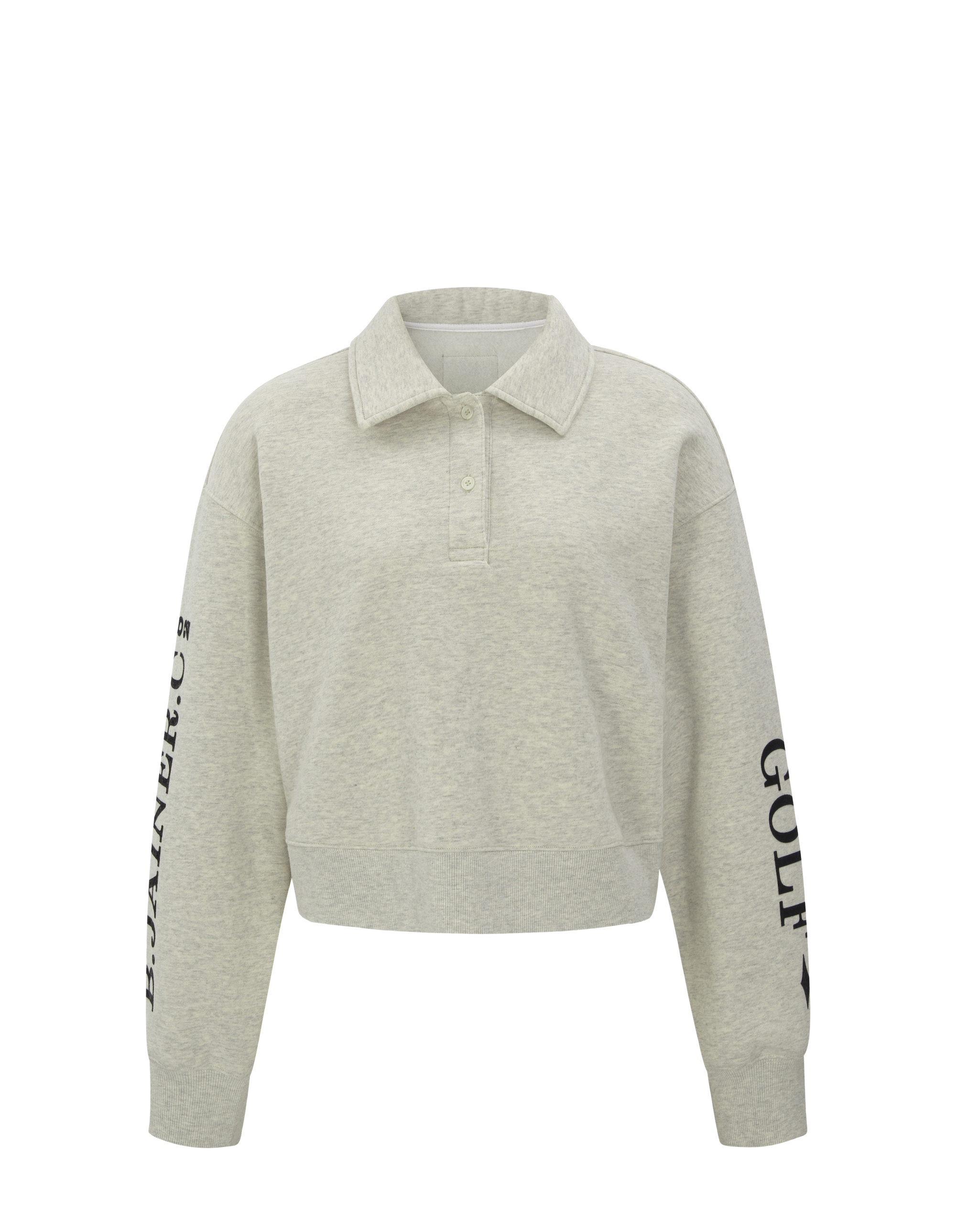 BJC collar sweatshirt - Melange Grey